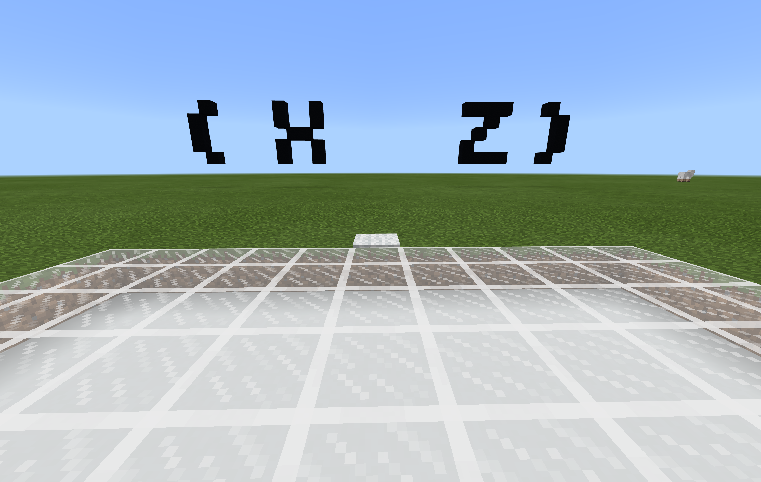 Coordinates Tutor in MakeCode for Minecraft | We Code MakeCode